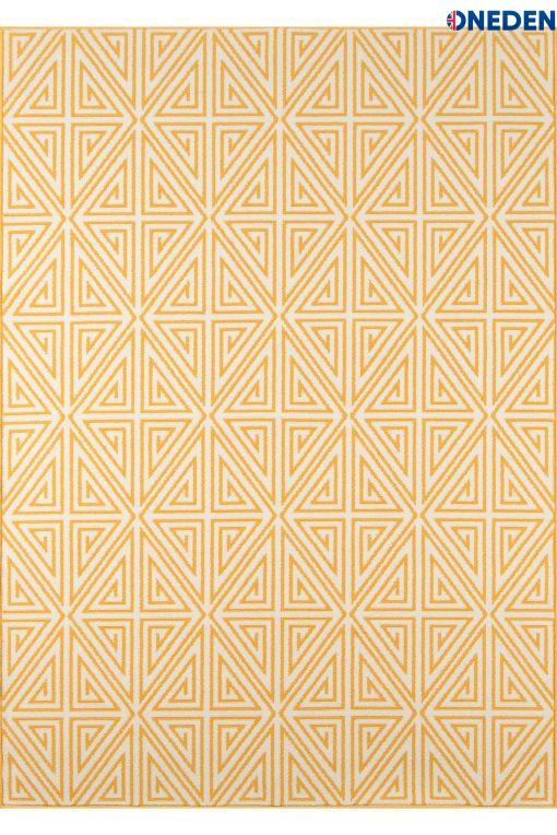 Ivory Geometric Area Rug